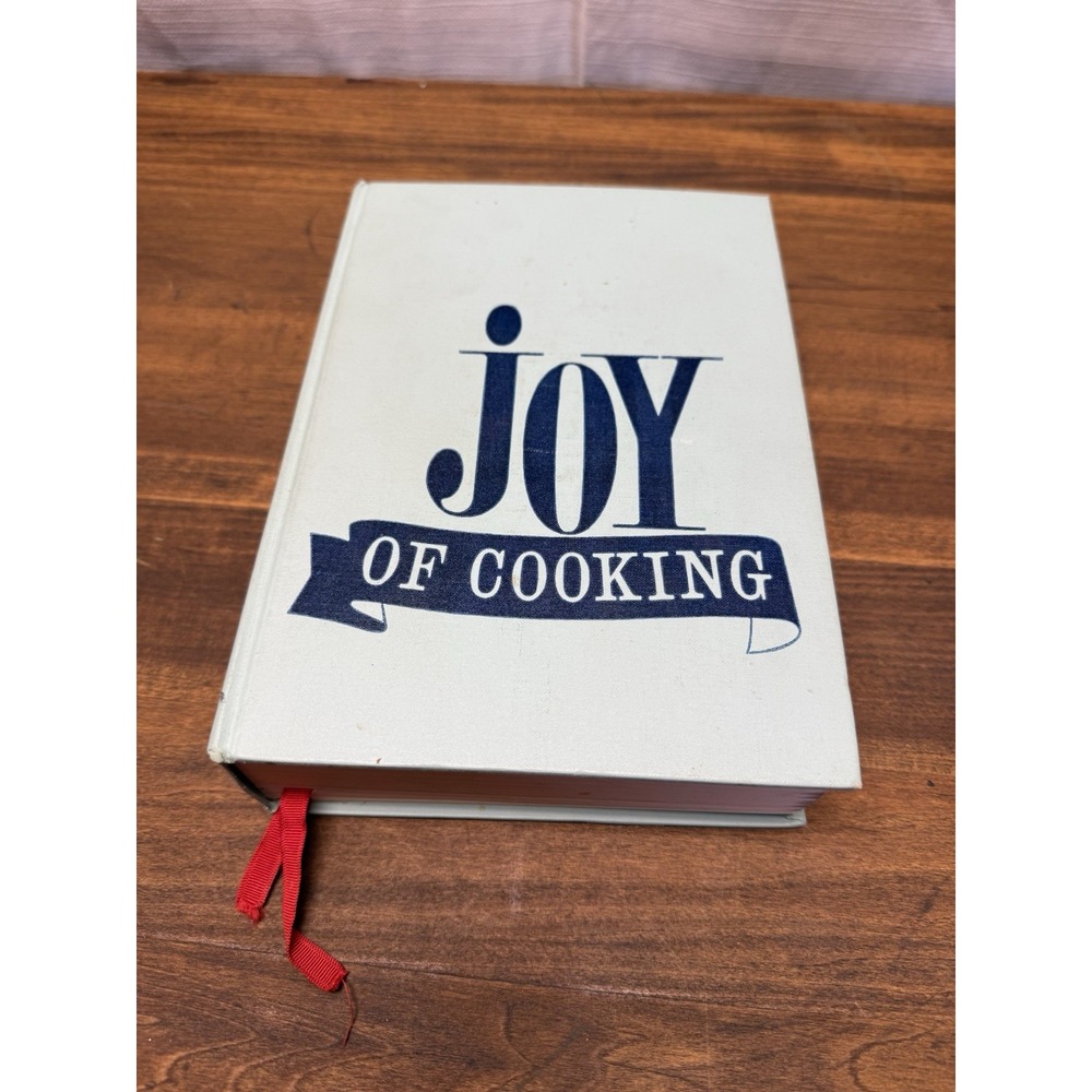 Vintage JOY OF COOKING Light Blue Hardcover Recipe Book ~1967